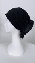 Cargar la imagen en la vista de la galería, Cuffia chiusa con volumizzante, cuffia chiusa, volumizzante , Hijab paradise, nera