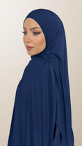 Bild in Galerie-Betrachter laden, Bamboo Hijab Blu Notte - Hijab Paradise