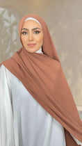 Carica l'immagine nel visualizzatore della galleria, Premium jersey - hijab - foulard- zif- copricapo- hijab paradise- leggero- estivo- 4 stagioni- morbido- non trasparente- elastico