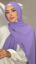 Carica l'immagine nel visualizzatore della galleria, Hijab PREMIUM CHIFFON Lilla