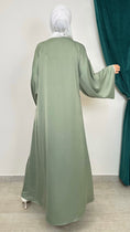Carica l'immagine nel visualizzatore della galleria, Abito stile jallaba verde acqua