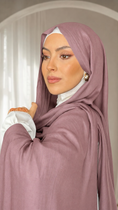 Load image into Gallery viewer, Modal Hijab Con Frange Laterali