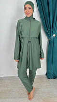 Cargar la imagen en la vista de la galería, Burkini Modest Fit - Verde