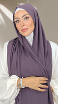 Load image into Gallery viewer, Hijab PREMIUM CHIFFON Dark Mauve