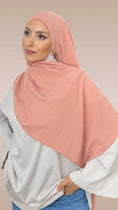 Carica l'immagine nel visualizzatore della galleria, HIJAB PRONTO DA METTERE CRINCKLE CREPE