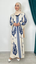 Carica l'immagine nel visualizzatore della galleria, Arabesque Abaya Crema - Hijab Paradise