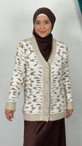 Carica l'immagine nel visualizzatore della galleria, Wild Knit Cardigan – Cardigan Fantasia Animalier