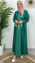 Carica l'immagine nel visualizzatore della galleria, Dress doree - hijab paradise - laccio al collo e alle maniche -