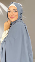 Carica l'immagine nel visualizzatore della galleria, Hijab PREMIUM CHIFFON Azzurro pastello