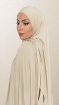 Carica l'immagine nel visualizzatore della galleria, Bamboo Hijab Crema - Hijab Paradise
