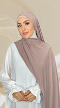 Carica l'immagine nel visualizzatore della galleria, Premium jersey - hijab - foulard- zif- copricapo- hijab paradise- leggero- estivo- 4 stagioni- morbido- non trasparente- elastico