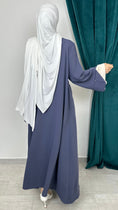 Carica l'immagine nel visualizzatore della galleria, Abaya Classic Flow Blu
