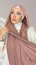 Load image into Gallery viewer, Jersey Hijab - Rosa antico