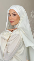 Cargar la imagen en la vista de la galería, Slim Hijab - Ivory Glow