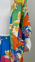 Carica l'immagine nel visualizzatore della galleria, Completo con Fantasia, completo colorato, fantasia, nero rosa blu arancio verde, origami, donna musulmana, completo per ragazzine, Hijab paradise