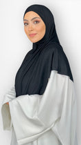 Carica l'immagine nel visualizzatore della galleria, Zip Hijab - Hijab Paradise - viscosa jersey elasticizzato - zip sul davanti - modellabile - pronto da mettere - Hijab - foulard