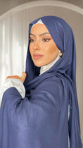 Load image into Gallery viewer, Modal Hijab Con Frange Laterali