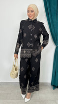 Load image into Gallery viewer, Embroidered Set Nero - Hijab Paradise