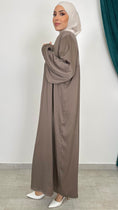 Carica l'immagine nel visualizzatore della galleria, Abaya Classic Satistripes Oversize