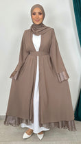Load image into Gallery viewer, Kimono Double Face con Hijab – Lurex & Chiffon Crepe