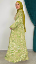 Carica l'immagine nel visualizzatore della galleria, Abito Qaftan pistacchio