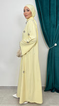 Charger l'image dans la visionneuse de la galerie, Abaya Imperial Butter Yellow - Hijab Paradise
