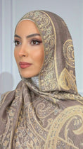 Carica l'immagine nel visualizzatore della galleria, Royal Paisley Pashmina Rose Nude