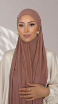 Load image into Gallery viewer, Jersey Hijab - Nude