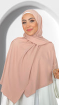 Carica l'immagine nel visualizzatore della galleria, Hug hijab - Hijab Paradise - mantello con hijab - hijab del jilbab - hijab - foulard - copricapo - Rosa