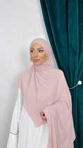 Bild in Galerie-Betrachter laden, Premium Slim Hijab Rose Macaron