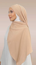 Carica l'immagine nel visualizzatore della galleria, HIJAB PRONTO DA METTERE CRINCKLE CREPE