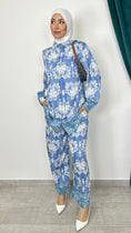 Bild in Galerie-Betrachter laden, Coordinato Boho Paisley Azzurro