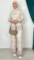 Carica l'immagine nel visualizzatore della galleria, Embroidered Set Beige - Hijab Paradise