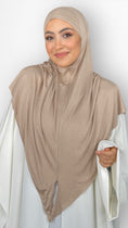 Carica l'immagine nel visualizzatore della galleria, Zip Hijab - Hijab Paradise - viscosa jersey elasticizzato - zip sul davanti - modellabile - pronto da mettere - Hijab - foulard