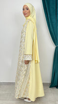 Carica l'immagine nel visualizzatore della galleria, Abaya Layali Édition Yellow