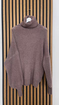 Carica l'immagine nel visualizzatore della galleria, Maglione colletto alto maniche a palloncino