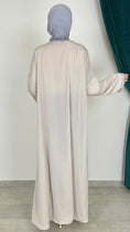 Carica l'immagine nel visualizzatore della galleria, Abito Qaftan silvery beige