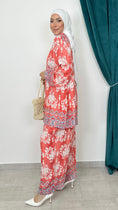 Carica l'immagine nel visualizzatore della galleria, Coordinato Boho Paisley Corallo