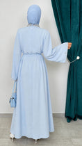Load image into Gallery viewer, Crystal Abaya Azzurro - Hijab Paradise