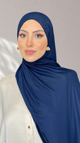 Carica l'immagine nel visualizzatore della galleria, Jersey Hijab - Blu oltremare