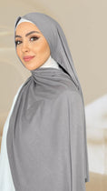 Carica l'immagine nel visualizzatore della galleria, Premium jersey - hijab - foulard- zif- copricapo- hijab paradise- leggero- estivo- 4 stagioni- morbido- non trasparente- elastico
