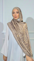 Carica l'immagine nel visualizzatore della galleria, Royal Paisley Pashmina Rose Nude