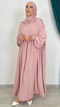 Carica l'immagine nel visualizzatore della galleria, Abito Abaya Ensemble maniche frisè