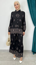 Load image into Gallery viewer, Embroidered Set Nero - Hijab Paradise
