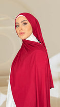 Carica l'immagine nel visualizzatore della galleria, Premium jersey - hijab - foulard- zif- copricapo- hijab paradise- leggero- estivo- 4 stagioni- morbido- non trasparente- elastico