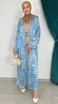 Carica l'immagine nel visualizzatore della galleria, Abito Qaftan azzurro