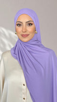 Carica l'immagine nel visualizzatore della galleria, Jersey Hijab - Lilla