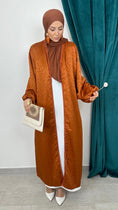 Carica l'immagine nel visualizzatore della galleria, Abaya Velvet arancio - Hijab Paradise
