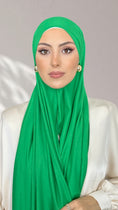 Carica l'immagine nel visualizzatore della galleria, Jersey Hijab - Verde smeraldo