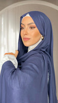 Carica l'immagine nel visualizzatore della galleria, Modal Hijab blu notte